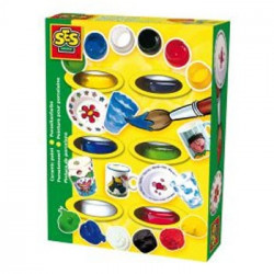 Kit para Pintar Porcelana 6 Cores