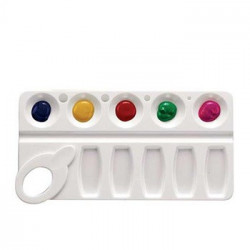 Paleta Plastico Giotto Rectangular