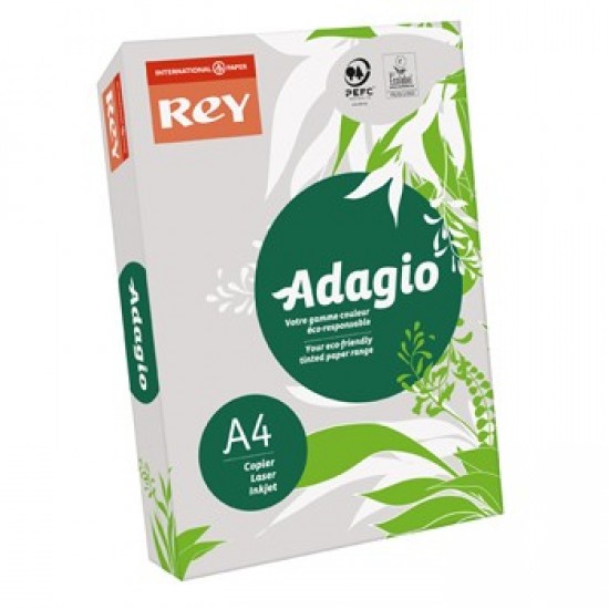 Papel Fotocopia Adagio(cd06) A4 80gr Cinza 1x500Fls