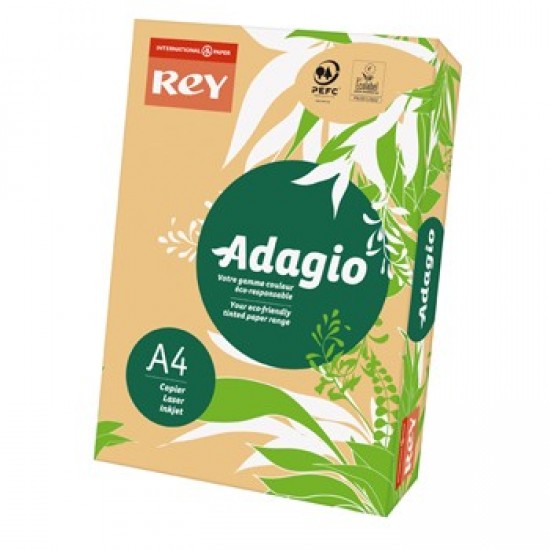 Papel Fotocopia Adagio(cd97) A4 80gr Canela 1x500Fls