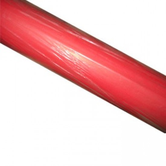 Papel Embrulho Fantasia 62cmx200mts Bobine 7Kg Vermelho Liso