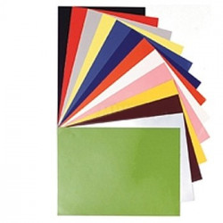 Papel Lustro Rolo 25 Folhas 50x65 Laranja