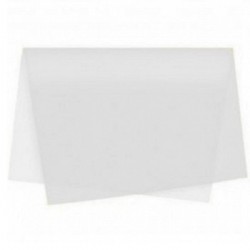 Papel Seda 51x76cm Pack 25 Folhas Branco