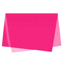 Papel Seda 51x76cm Pack 25 Folhas Rosa Forte