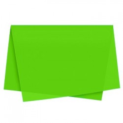 Papel Seda 51x76cm Pack 25 Folhas Verde Medio