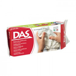 Pasta de modelar DAS Branca 500 g
