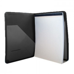 Porta Bloco c/ Bloco e Bolsa Interior Preto