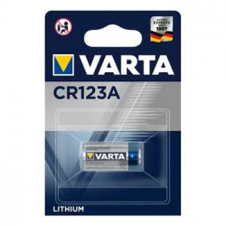 Pilha CR123A Varta 3V 1600mAh (6205)