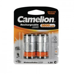 Pilha recarregavel  NiMh C 1.2V 3500mAh- 2un/blister