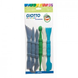 Acessorios Modelagem Giotto Patplume Espatula 6un