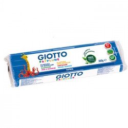 Plasticina Giotto Patplume 350gr Azul Claro