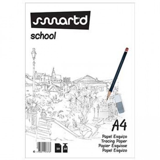 Papel Vegetal Esquico A4 38gr 50 Folhas