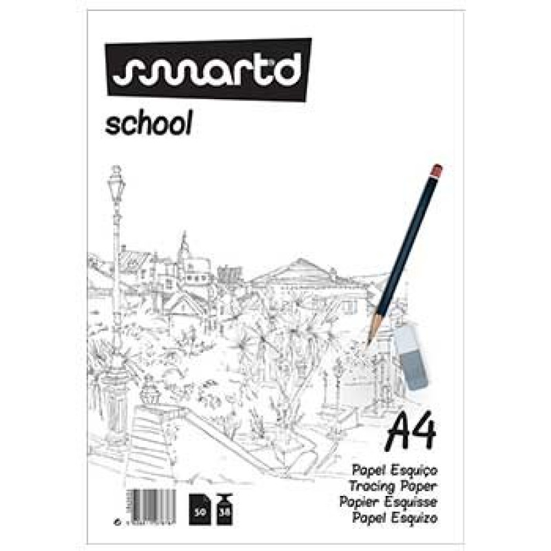 Papel Vegetal Esquico A4 38gr 50 Folhas