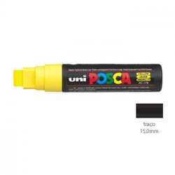 Marcador Uniball Posca PC17K 15,0mm Amarelo - 1un