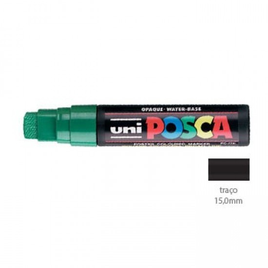 Marcador Uniball Posca PC17K 15,0mm Verde - 1un