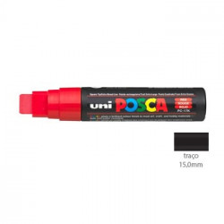 Marcador Uniball Posca PC17K 15,0mm Vermelho - 1un