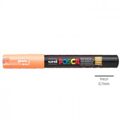 Marcador Uniball Posca PC1M 0,7mm Laranja Claro -1un
