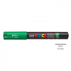 Marcador Uniball Posca PC1M 0,7mm Verde -1un