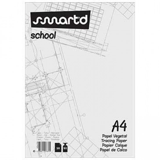 Papel Vegetal A4 92gr 50 Folhas