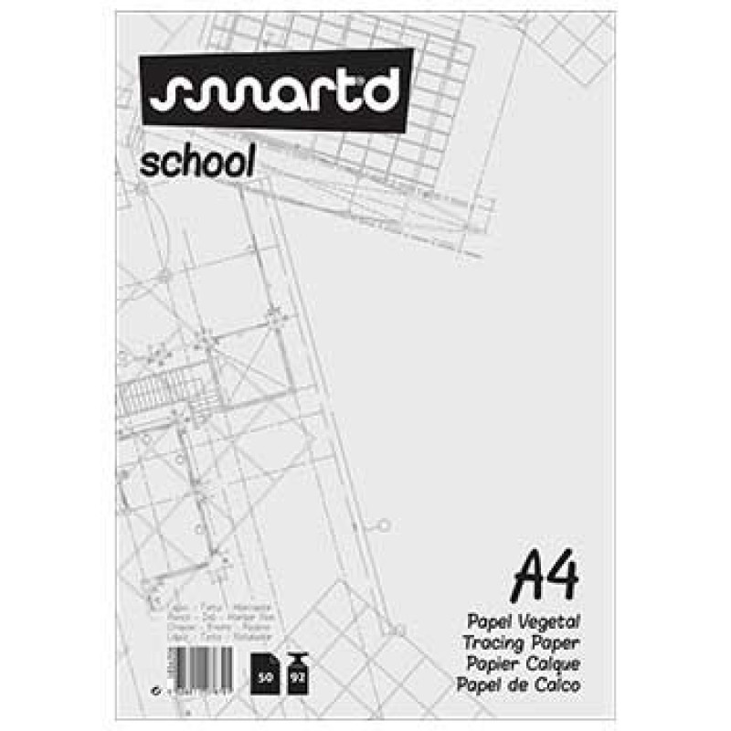 Papel Vegetal A4 92gr 50 Folhas