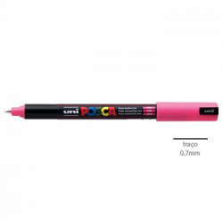 Marcador Uniball Posca PC1MR 0,7mm Rosa-1un