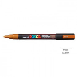 Marcador Uniball Posca PC3M 0,9mm Bronze -1un