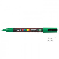 Marcador Uniball Posca PC3M 0,9mm Verde -1un