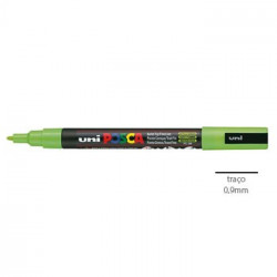 Marcador Uniball Posca PC3M 0,9mm Verde Maca -1un
