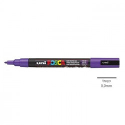 Marcador Uniball Posca PC3M 0,9mm Violeta -1un