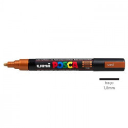 Marcador Uniball Posca PC5M 1,8mm Bronze -1un