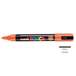 Marcador Uniball Posca PC5M 1,8mm Laranja -1un