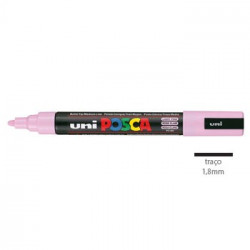 Marcador Uniball Posca PC5M 1,8mm Rosa Claro -1un