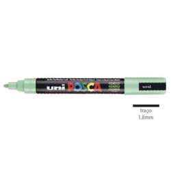 Marcador Uniball Posca PC5M 1,8mm Verde Claro-1un