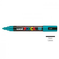 Marcador Uniball Posca PC5M 1,8mm Verde Esmeralda -1un