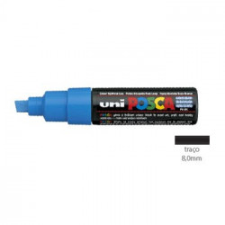 Marcador Uniball Posca PC8K 8,0mm Azul Claro -1un