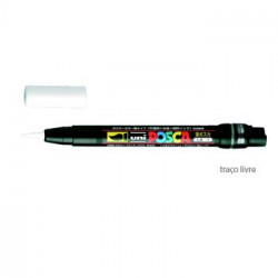 Marcador Uniball Posca PCF350 Livre Branco - 1un