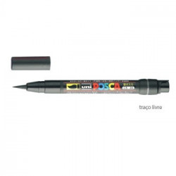 Marcador Uniball Posca PCF350 Livre Preto - 1un
