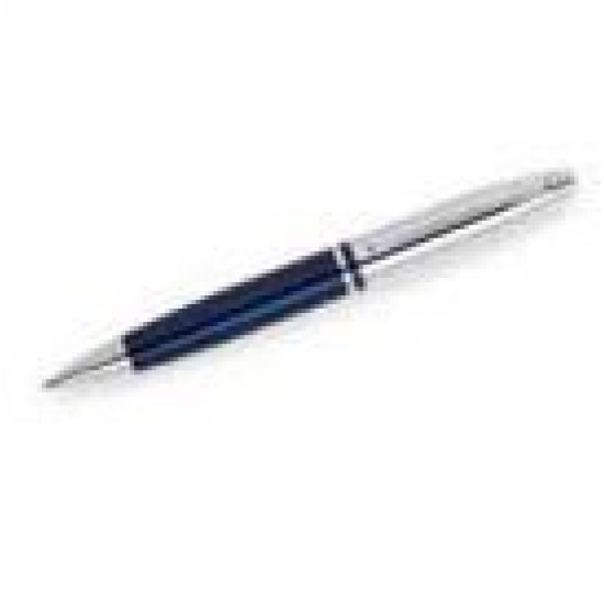 Esferografica Cross Calais Cromado Azul