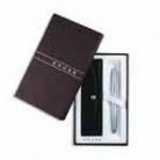 Esferografica+ Bolsa Cross ATX Cromado Fosco