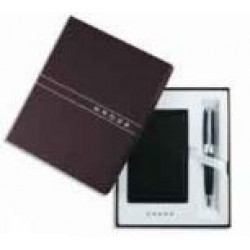 Esferografica+Bloco Cross Apogee Preto Star