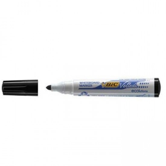Marcador Quadros Brancos BIC Velleda 1701 preto - 1un