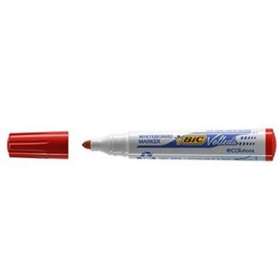 Marcador Quadros Brancos BIC Velleda 1701 vermelho - 1un