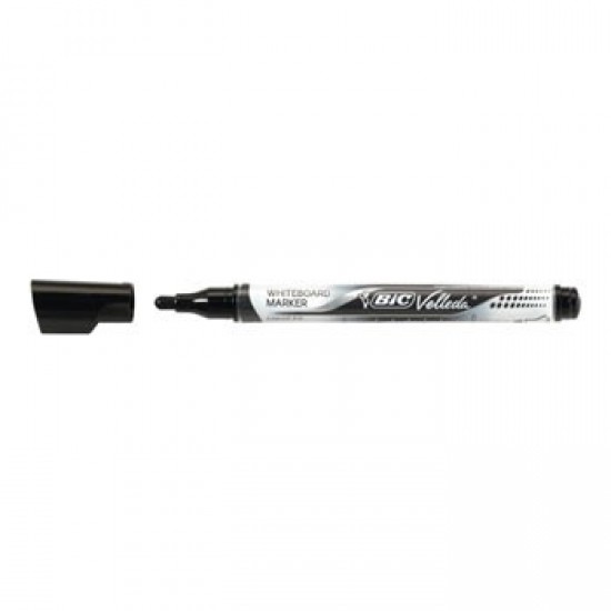 Marcador Quadros Brancos BIC Velleda Preto - 1un