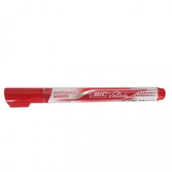 Marcador Quadros Brancos BIC Velleda Vermelho - 1un