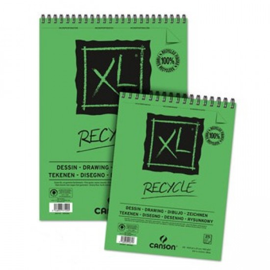 Bloco Espiralado Canson XL Recycle A3 160gr 50F