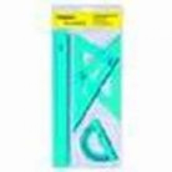 Conjunto Desenho (Regua,transferidor,esquadros)