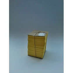 Rifas 5x5 c/1000 Amarelo