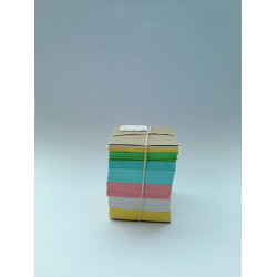 Rifas 5x5 cores sortidas c/1000