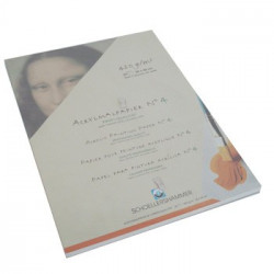 Bloco Papel Pintura Acrilica 30x40cm 420gr 20Folhas