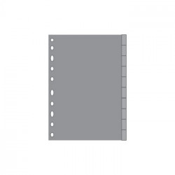 Separadores Plastico 10un Cinzento